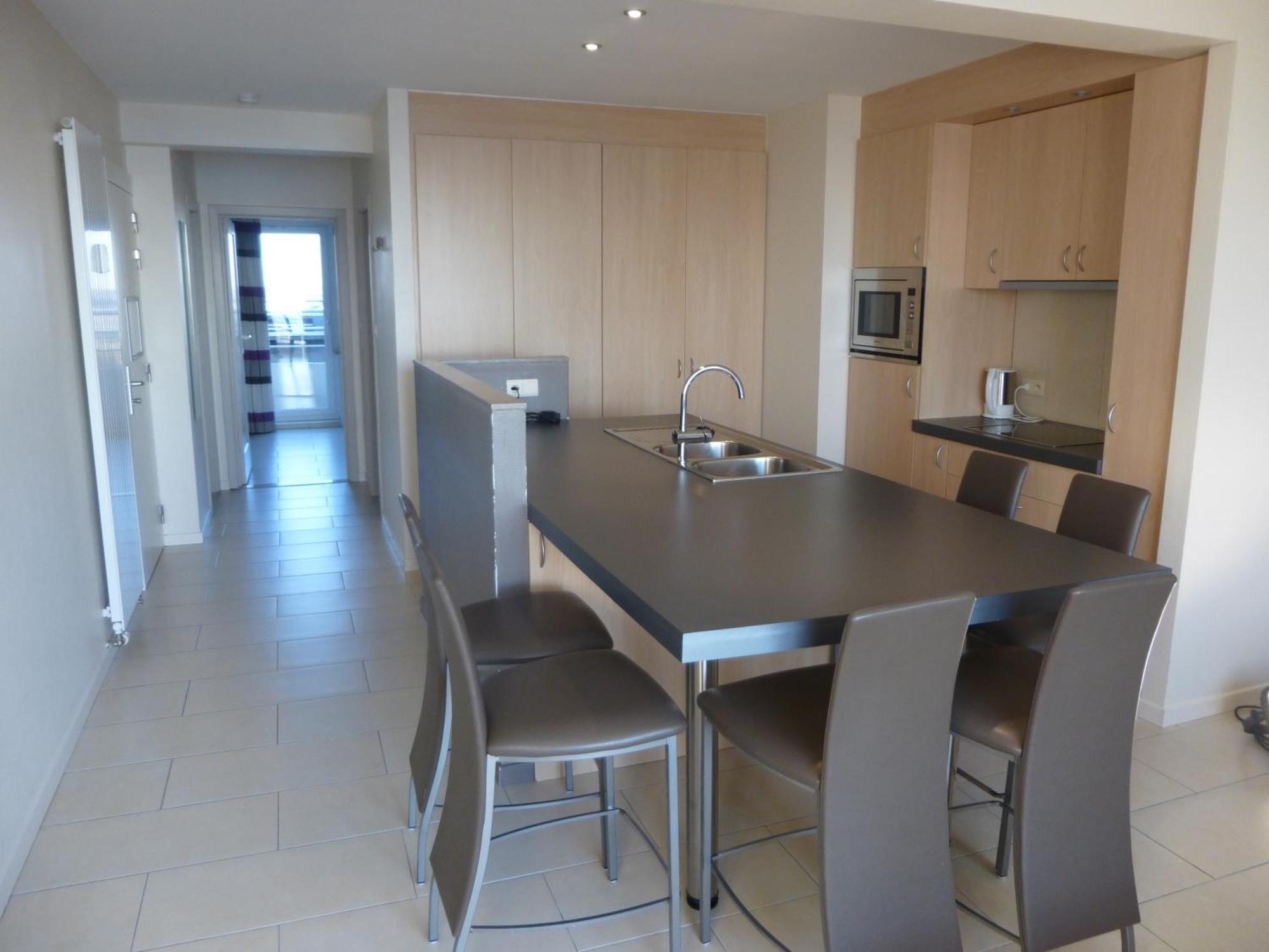El Mirador Penthouse Paris Lägenhet Oostende Rum bild