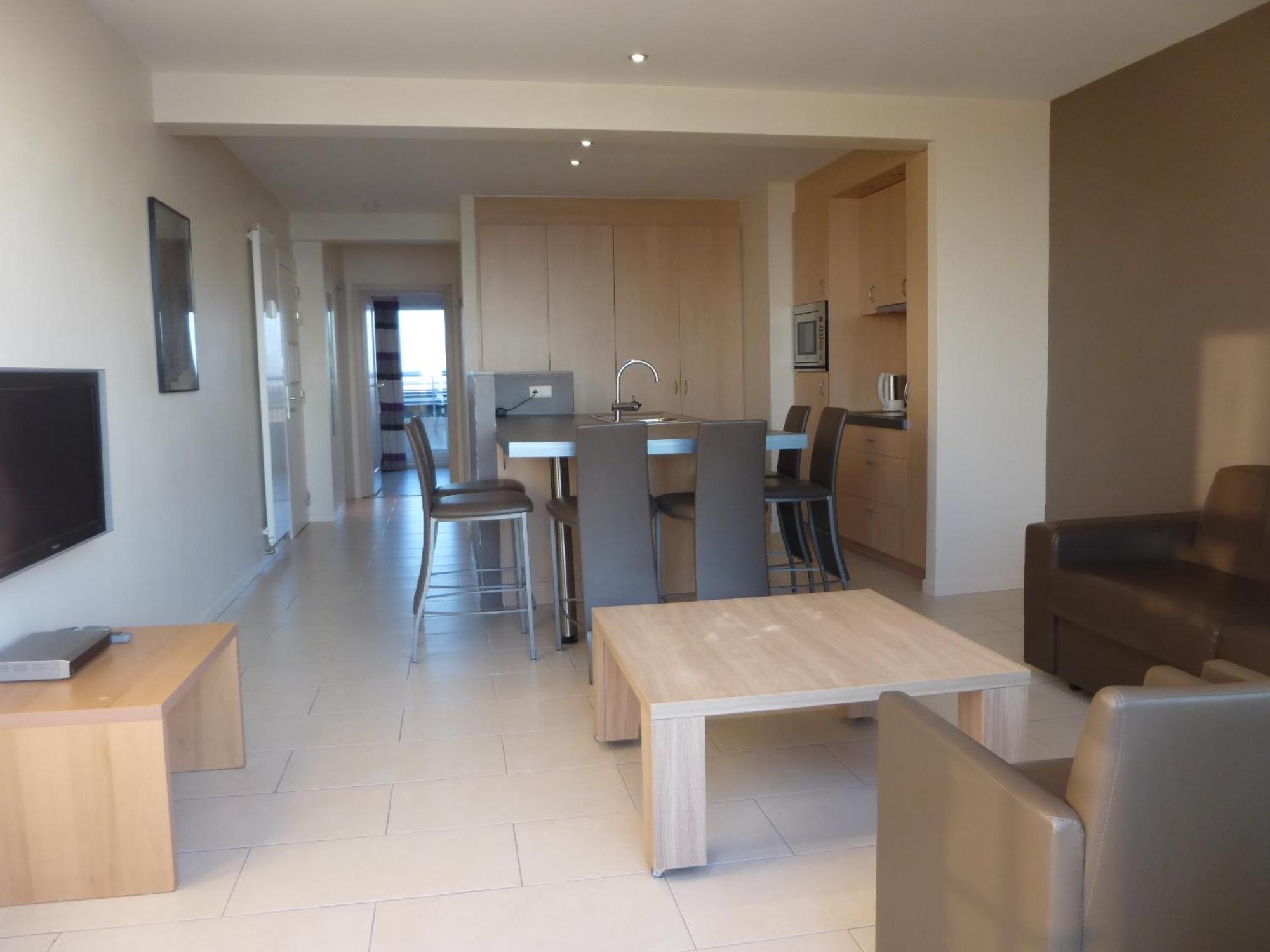 El Mirador Penthouse Paris Lägenhet Oostende Rum bild